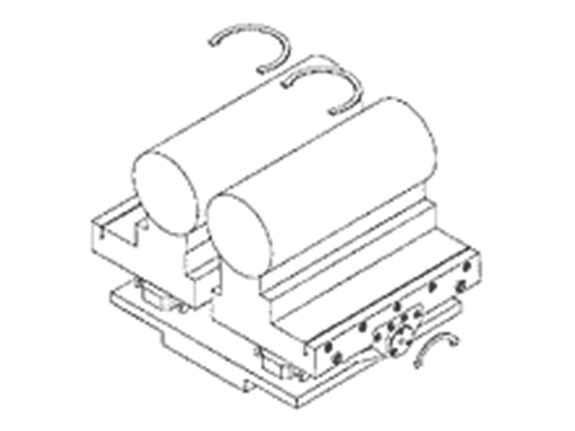 3-inch wafer slicing angle adjustment stage